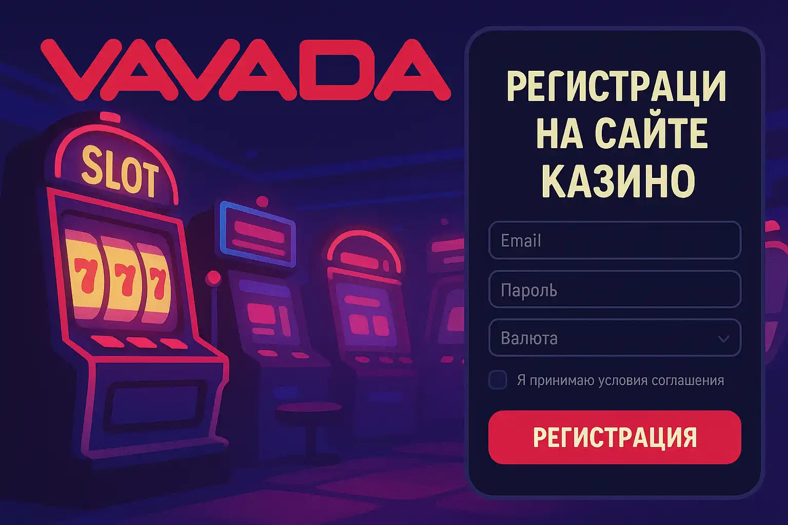 Вавада регистрация